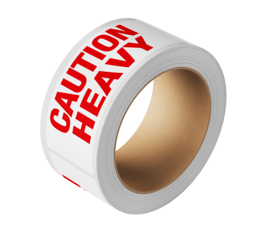 Caution Heavy Labels | 150x50mm | 250/Roll