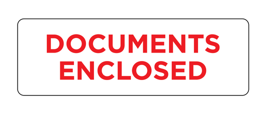 Documents Enclosed Labels | 150x50mm | 250/Roll