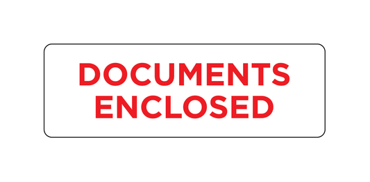 Documents Enclosed Labels | 90x30mm | 500/Roll