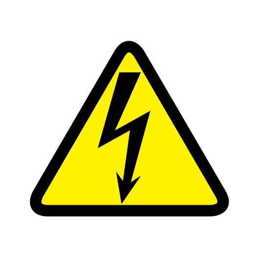 Electricity Hazard Warning Labels | 10/Pack