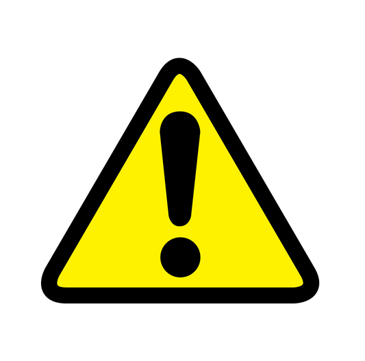 General Warning Symbol Labels | 10/Pack