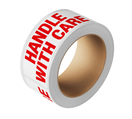 Handle With Care Labels | 150x50mm | 250/Roll
