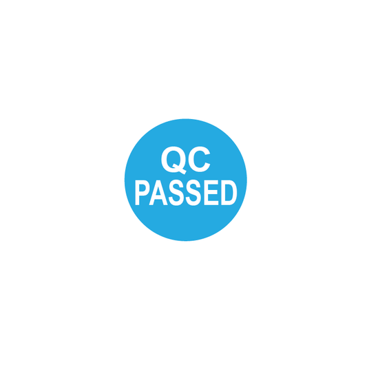 QC Passed Stickers | 10mm | 1000/Roll